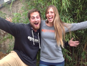 SYRCL Employees Lindsey and Eric Modeling New 2013 Sweatshirts SYRCL Employees Lindsey and Eric Modeling New 2013 Sweatshirts