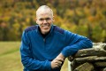 Portrait of Bill McKibben, author and activist. photo by Nancie Battaglia